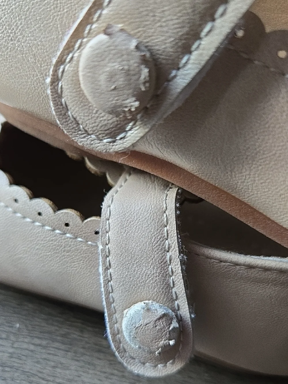 Girls' T-Strap Dress Shoes in Pale Pink